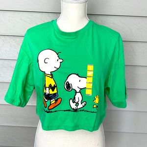 Cropped tshirt oversized size S